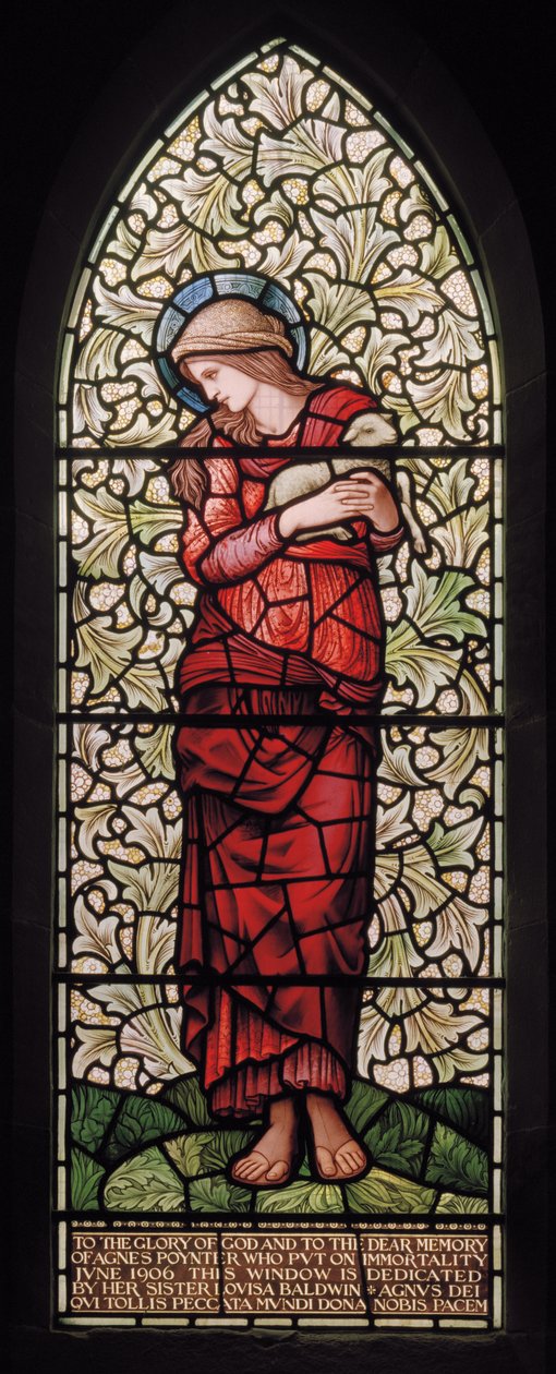 St. Agnes (1902-1914) von Edward Coley and Dearle Burne Jones
