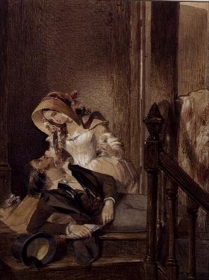 Ohnmacht von Edward Henry Corbould