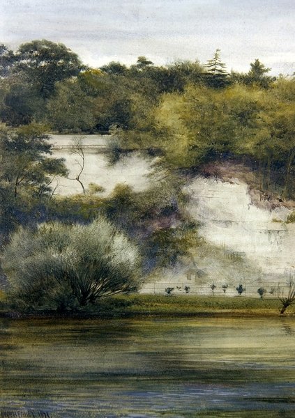 Am Flussufer von Edward Henry Fahey