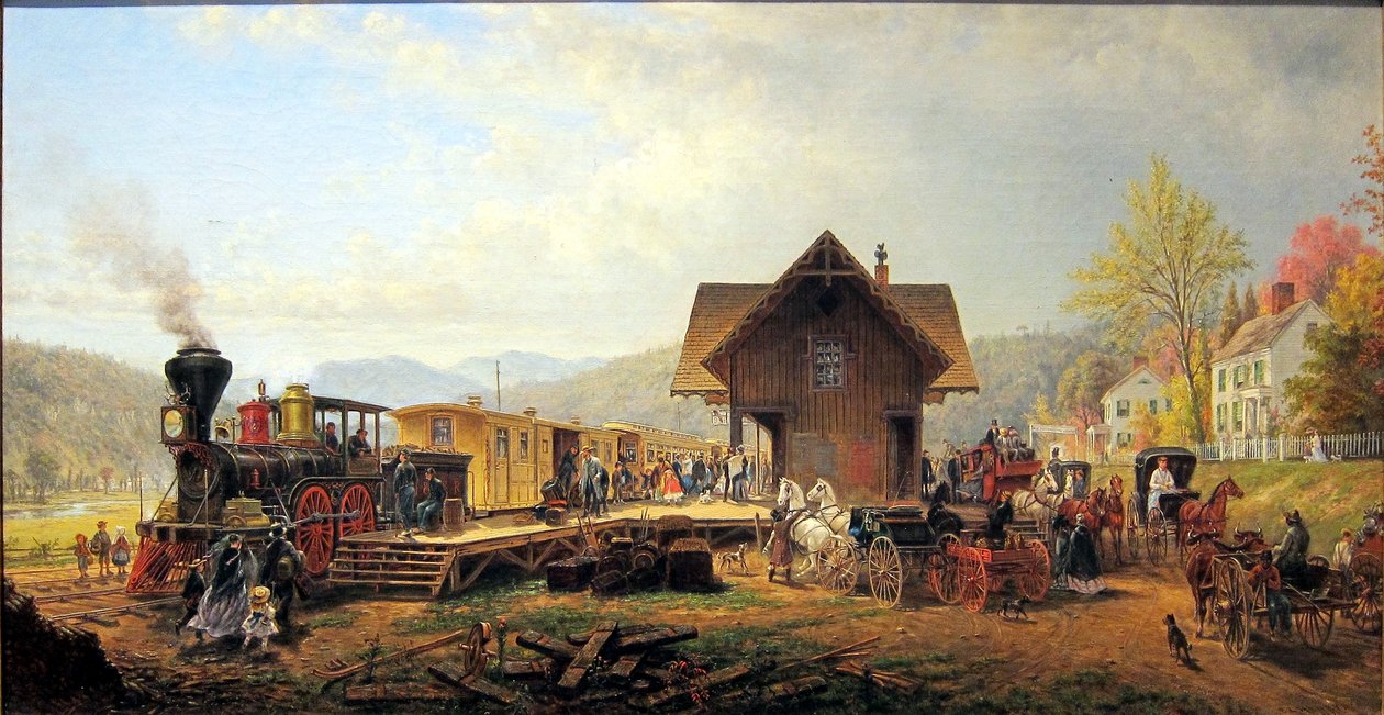 NY Met Lansom Henry Unterkunft von Edward Lamson Henry