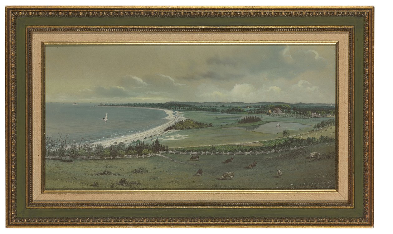 Ansicht von Flax Pond, Old Fields von Edward Lange