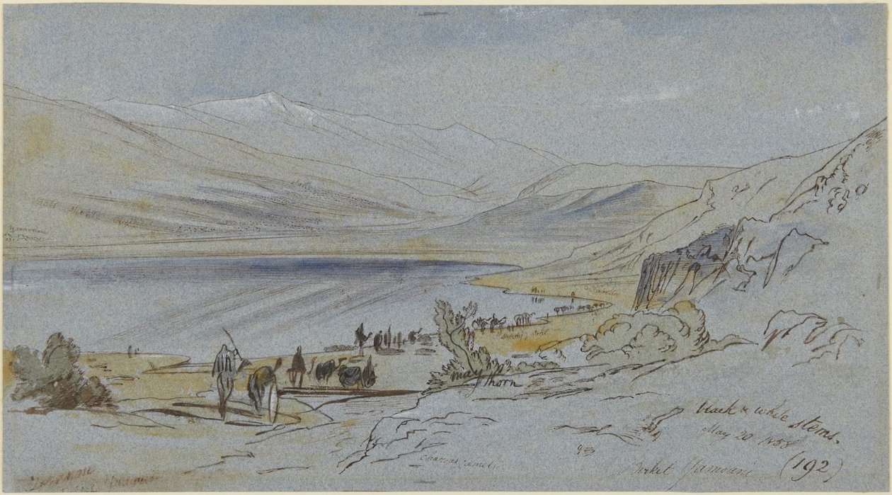 Birket el Yamouni von Edward Lear