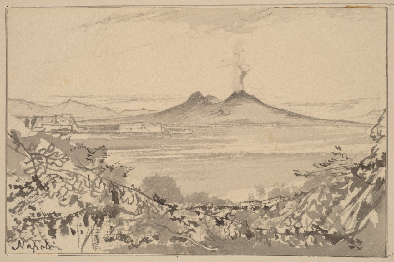 Neapel von Edward Lear