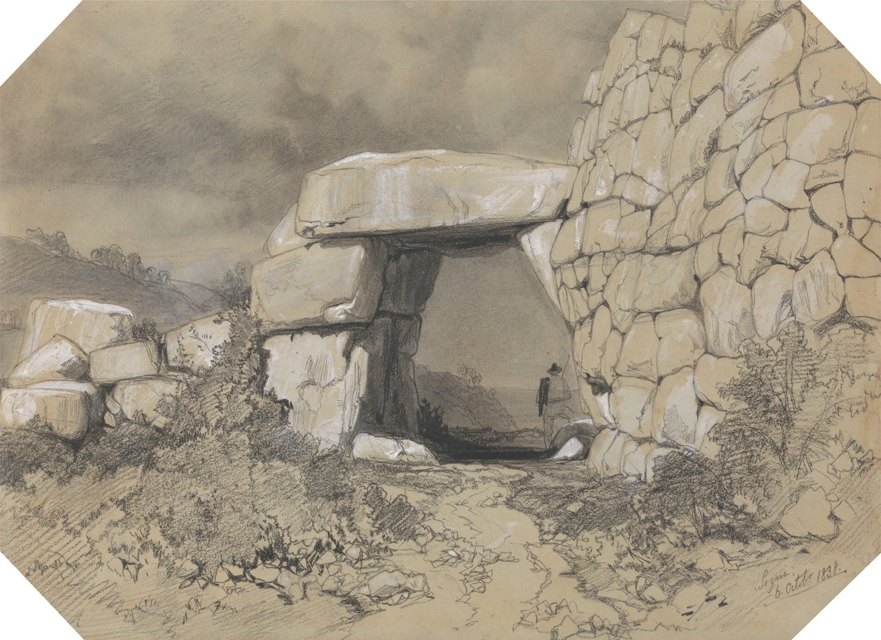 Segni, 6. Oktober 1838 von Edward Lear