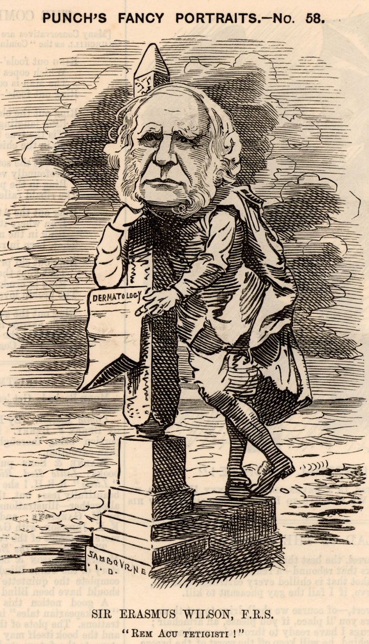 Erasmus Wilson (1809-1884) von Edward Linley Sambourne