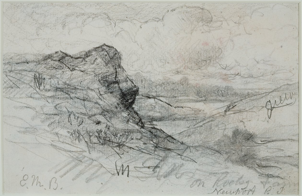 Newport, Rhode Island (#13B) ca. 1880er von Edward Mitchell Bannister
