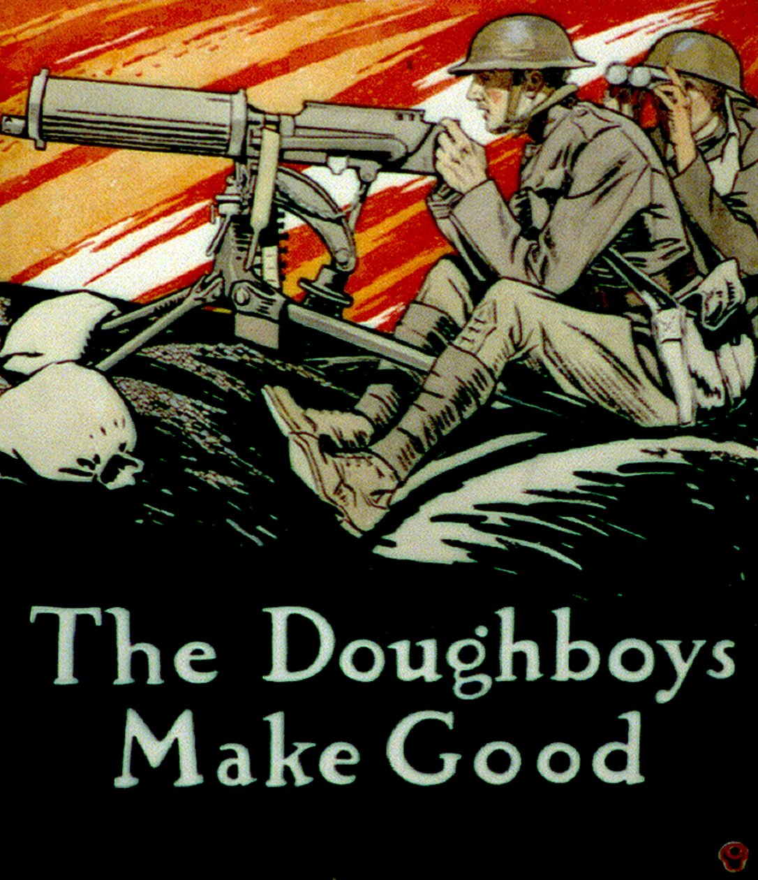 Die Doughboys machen sich gut von Edward Penfield