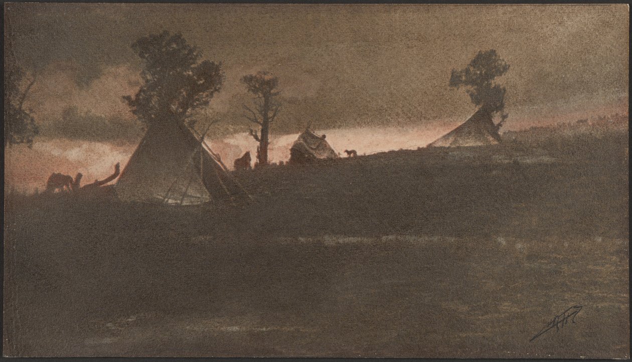 [Lager] von Edward S. Curtis