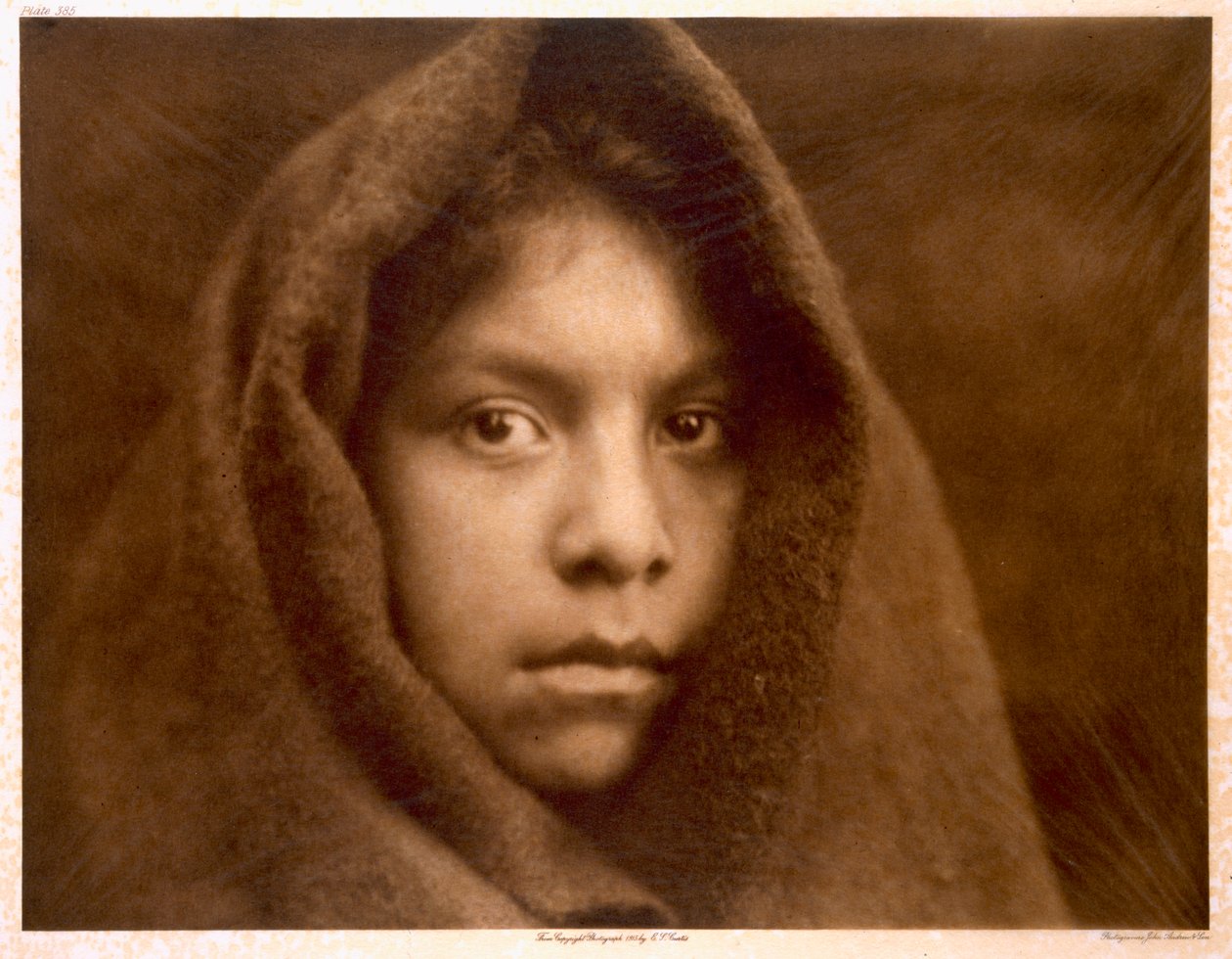Eine Makah-Maid von Edward Sheriff (after) Curtis
