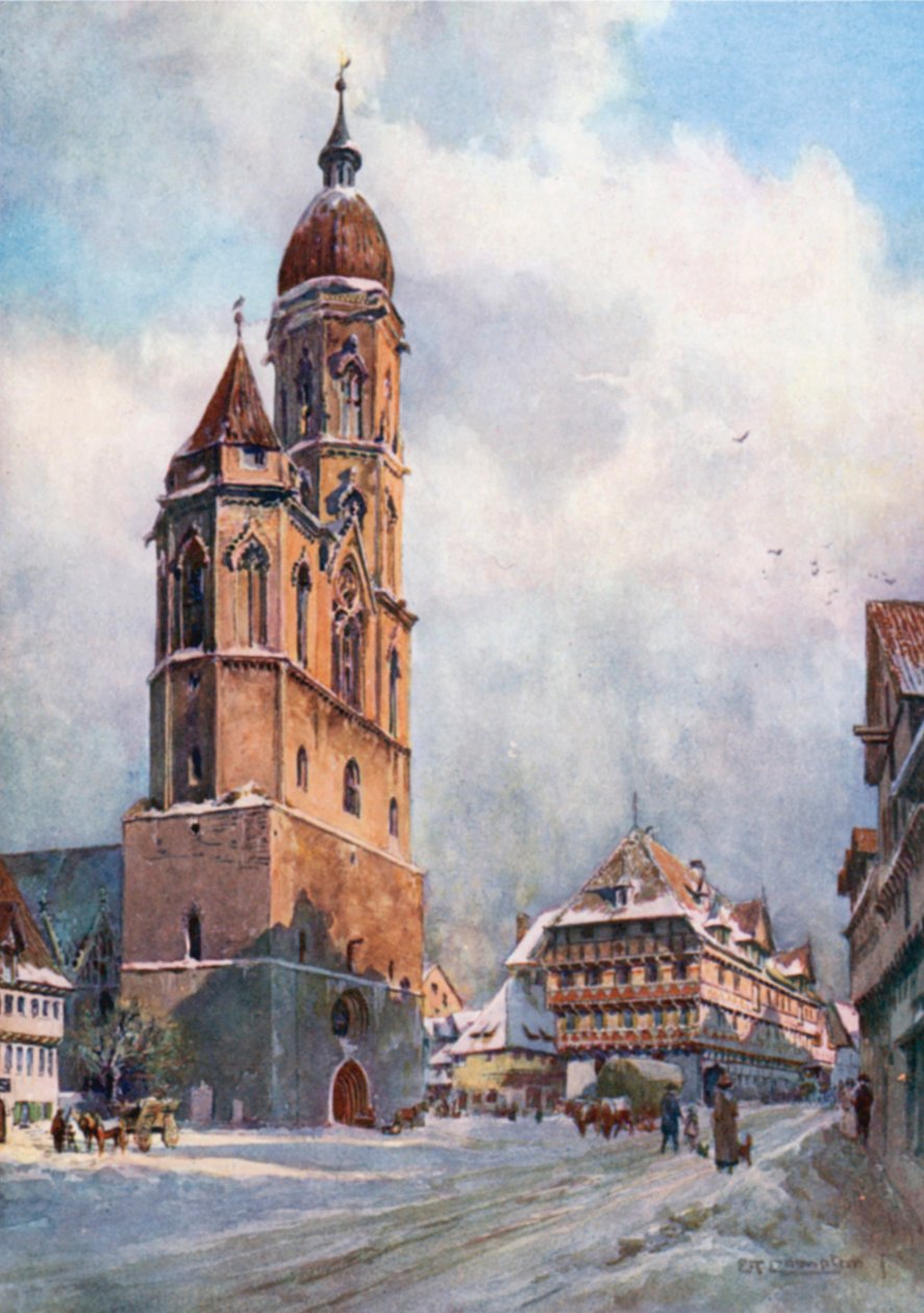 Braunschweig – St. Andreas und Alte Wage von Edward Theodore Compton