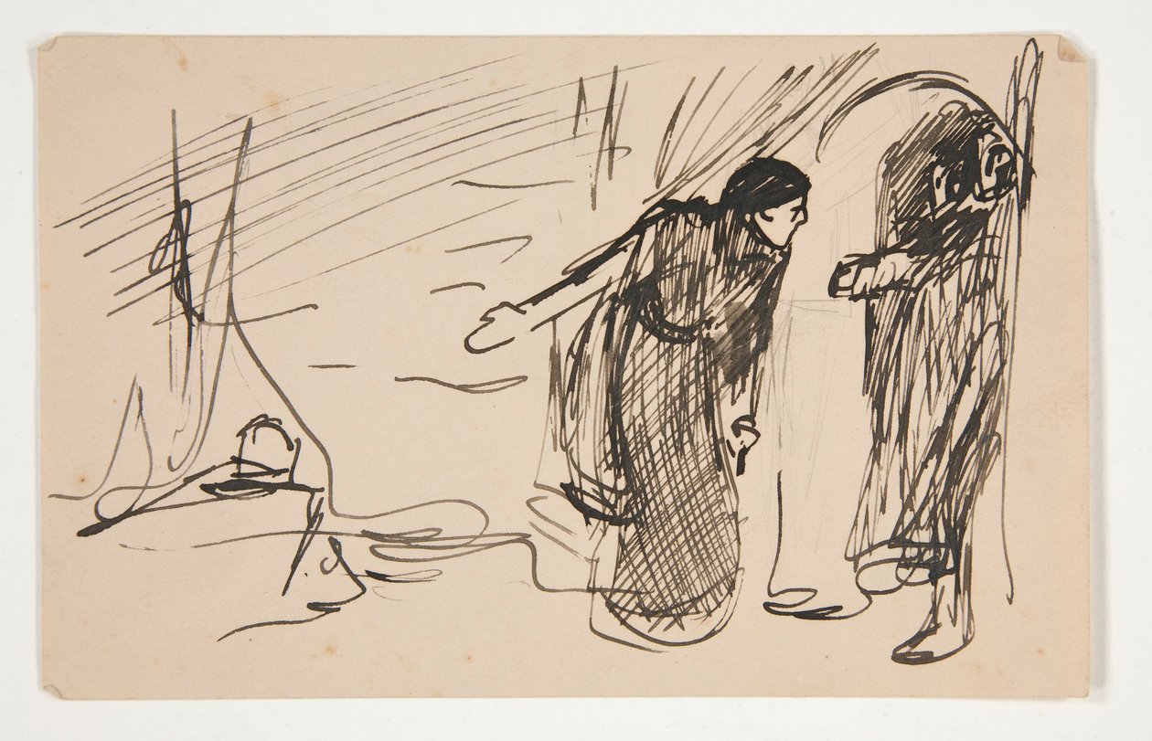 Studie für König Heinrich IV (Teil II) von Edwin Austin Abbey