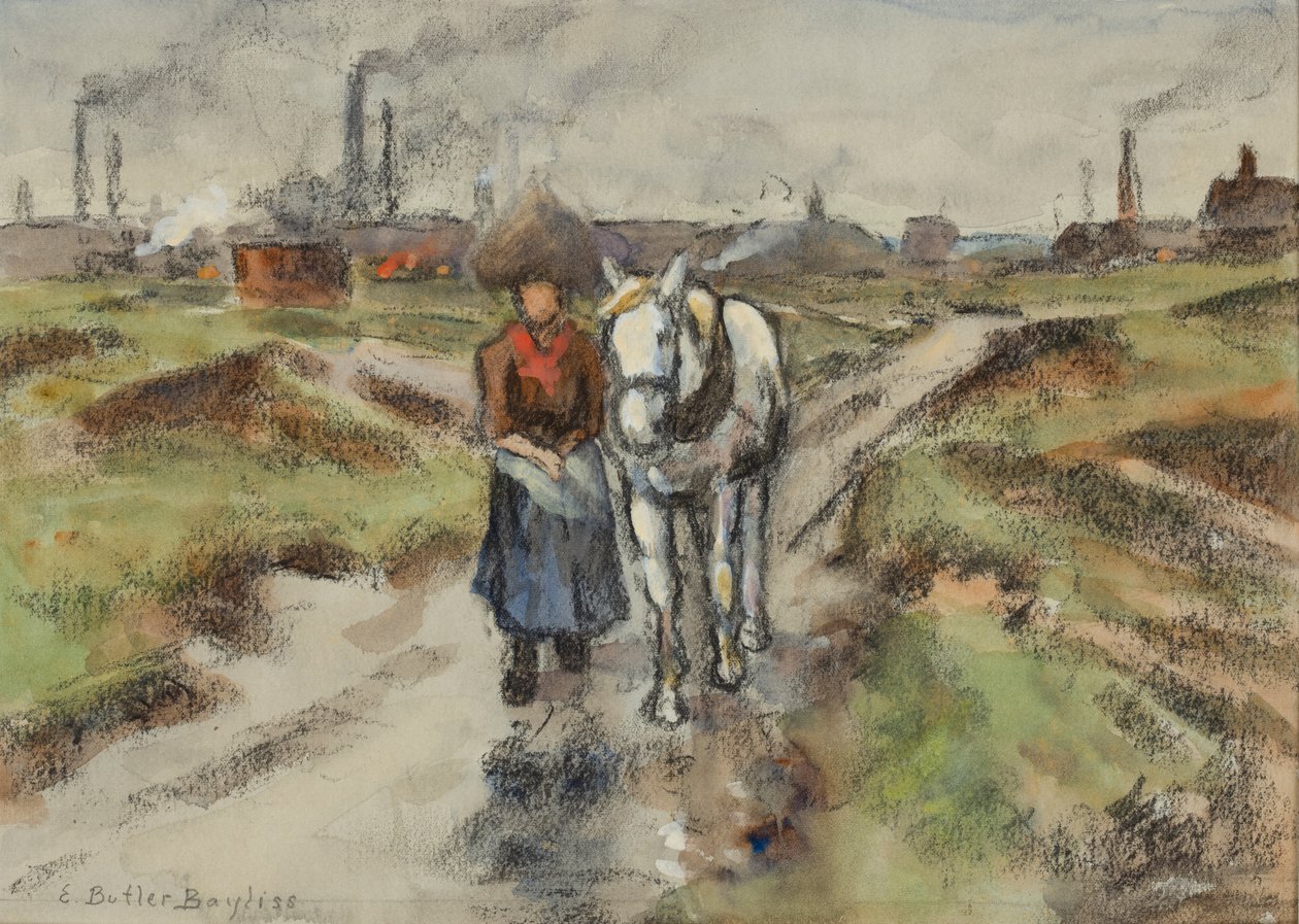Das Barge-Pony führen von Edwin Butler Bayliss