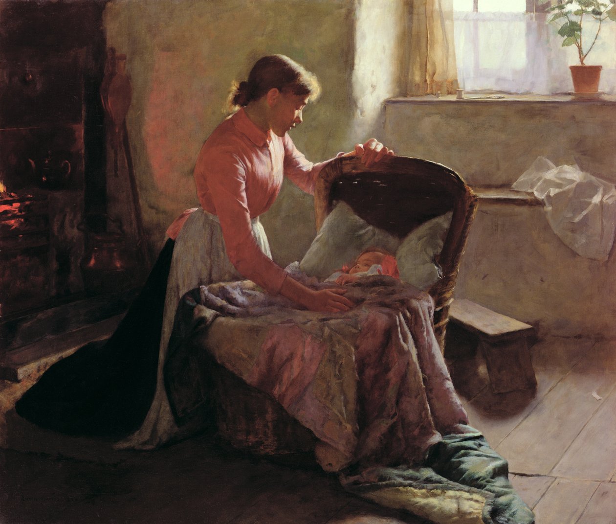 Süße Träume, 1892 von Edwin Harris