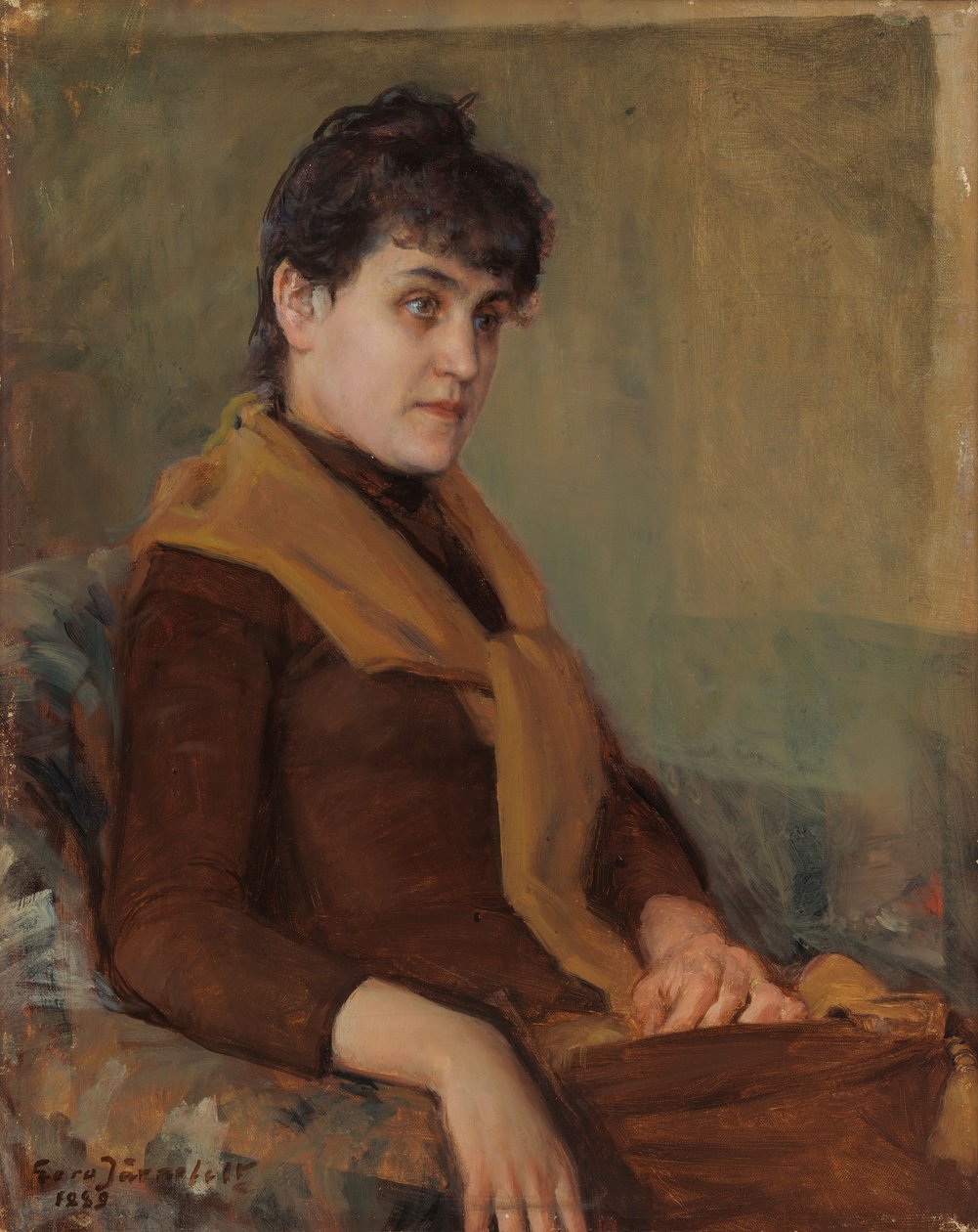 Verlobungsporträt von Saimi von Eero Järnefelt