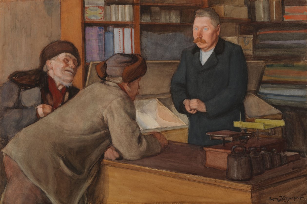 Der Dorfladen von Eero Järnefelt