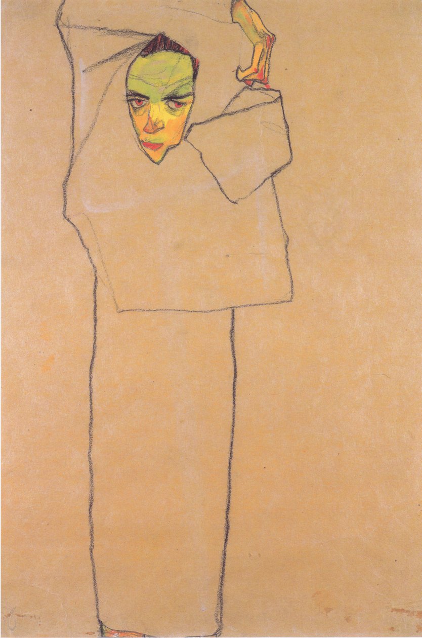 Selbstportrait von Egon Schiele