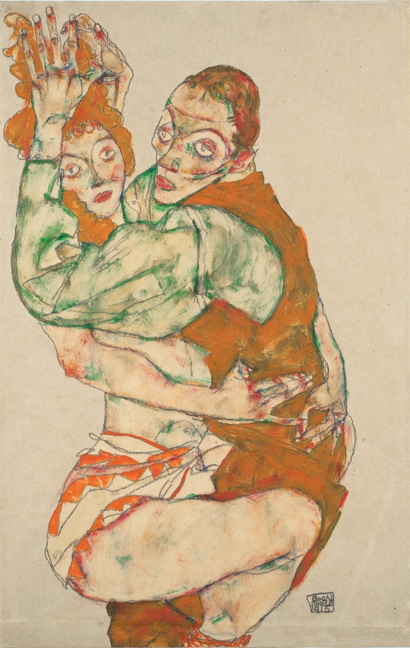 Liebesakt von Egon Schiele