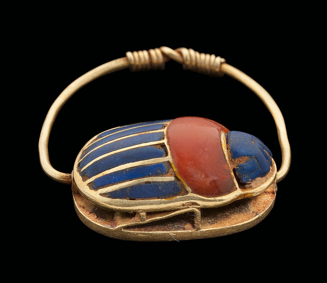 Skarabäus-Fingerring, Mittleres Reich von Egyptian 12th Dynasty