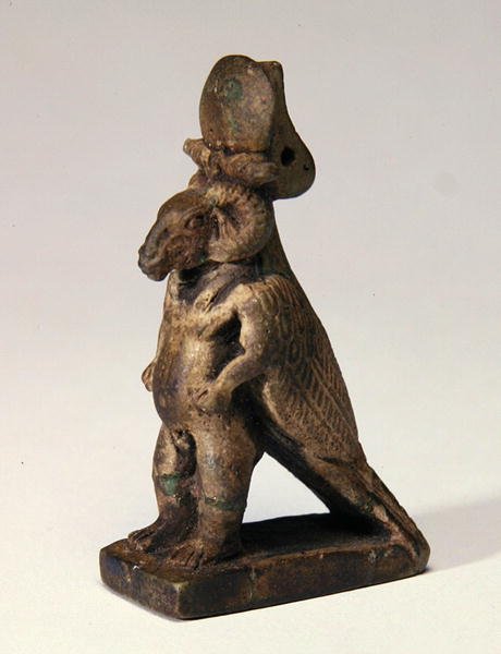 Kompositgott mit Widderkopf, Zwergkörper und Falkenrücken von Egyptian Ptolemaic Period