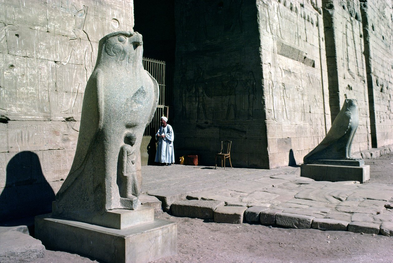 Eingang zum Tempel des Horus von Egyptian Ptolemaic Period