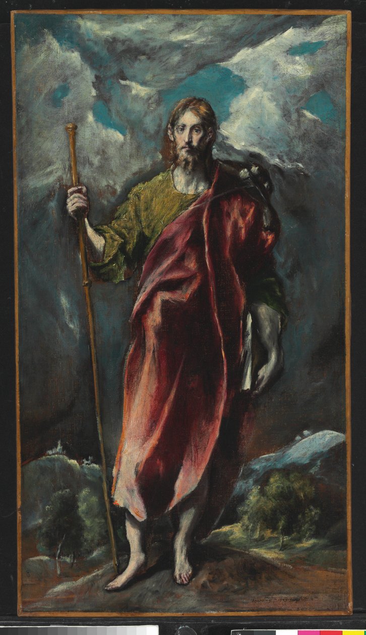 Der heilige Jakobus der Ältere von El Greco