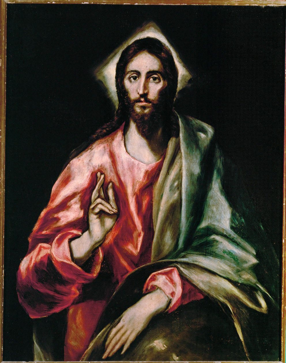 Christus der Erlöser von El (1541-1614) Greco