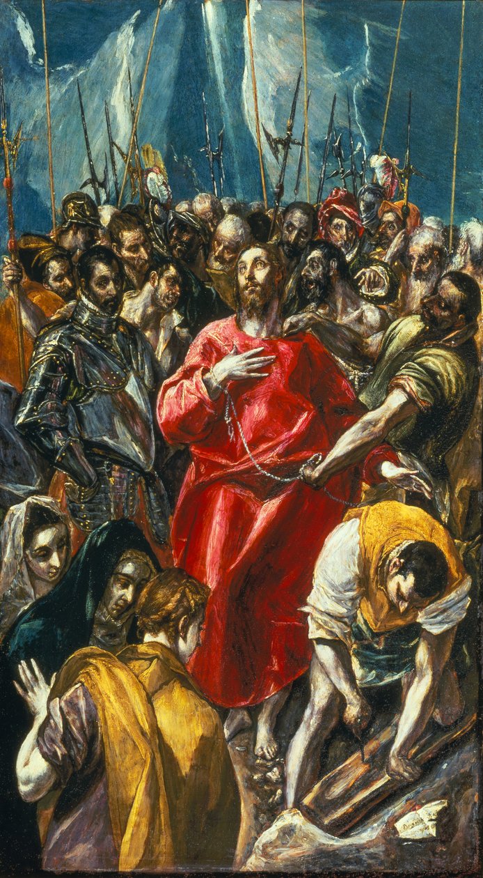 Das Entkleiden Christi, ca. 1577-79 von El (1541 1614) (studio of) Greco