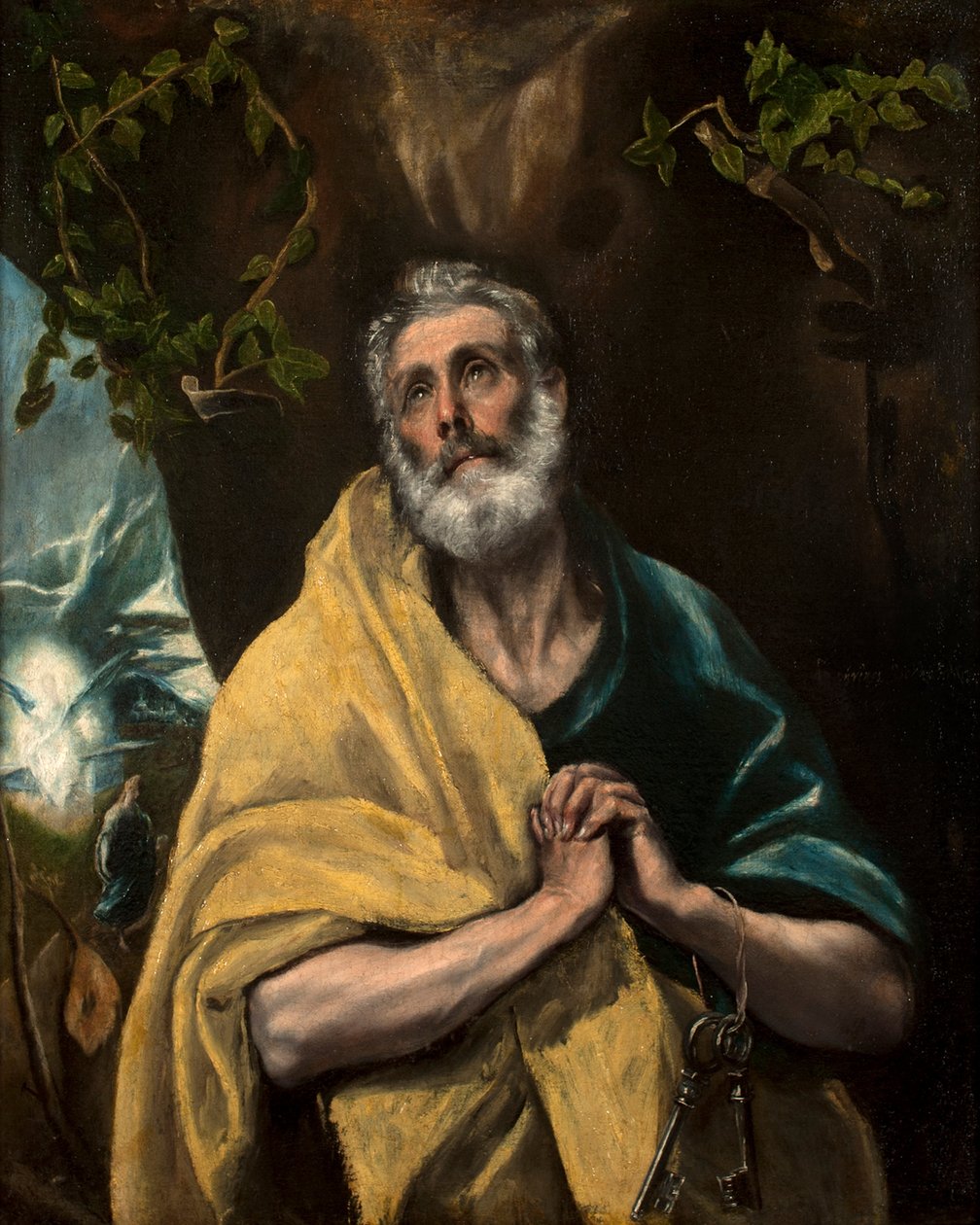 Der heilige Petrus in Tränen von El Greco