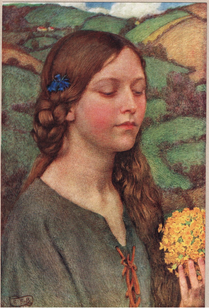 Blumenstrauß, Illustration aus 