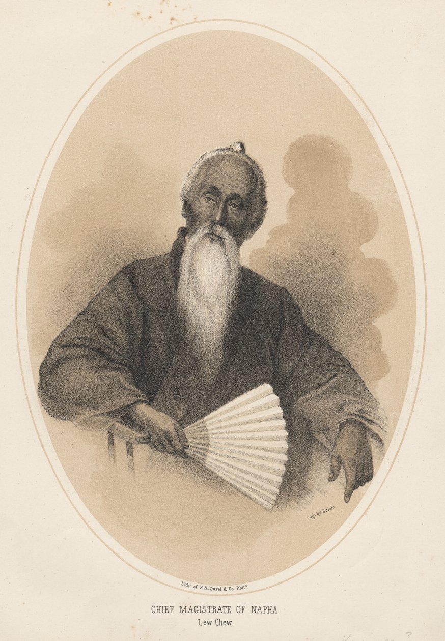 Oberster Richter von Napha, Lew Chew, 1855 von Eliphalet Brown