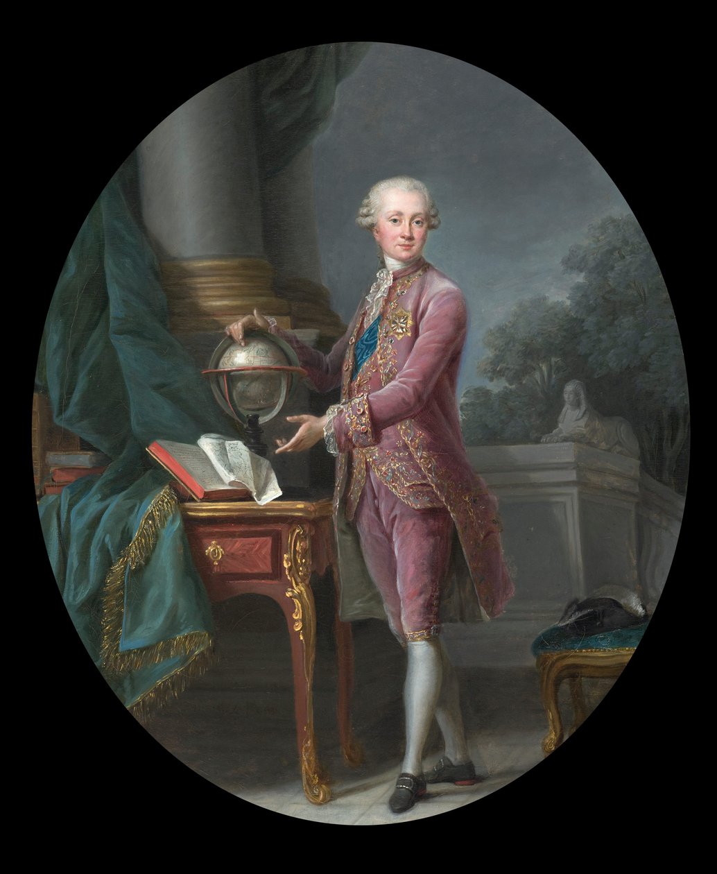Porträt des Prinzen von Nassau von Elisabeth Louise Vigee-Lebrun