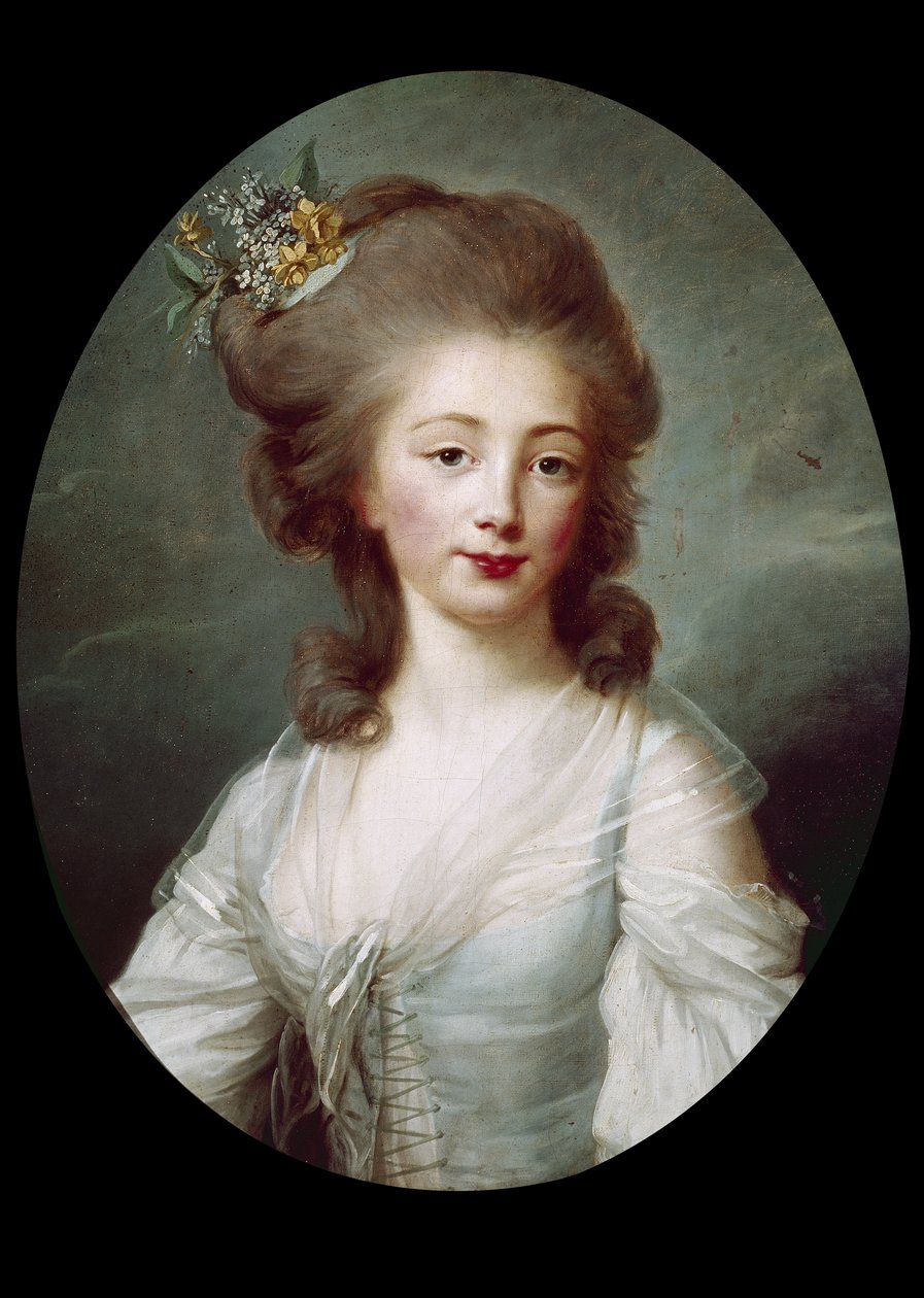 Die Gräfin von Cluzel (Marie-Thérèse Antoinette de Cluzel) von Elisabeth Louise Vigee Lebrun