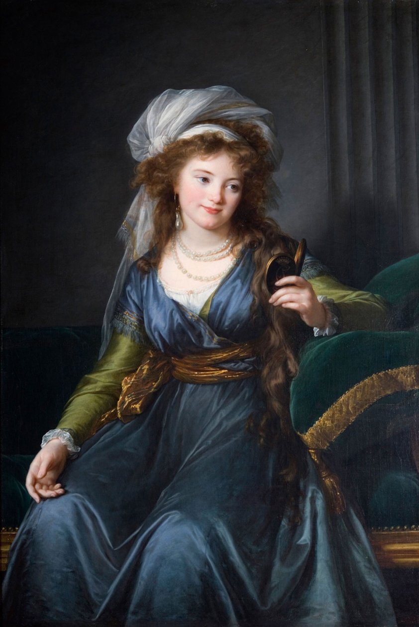 Porträt der Gräfin Jekaterina Skawronskaja, geb. von Engelhardt, 1761-1829 von Elisabeth Louise Vigee Lebrun