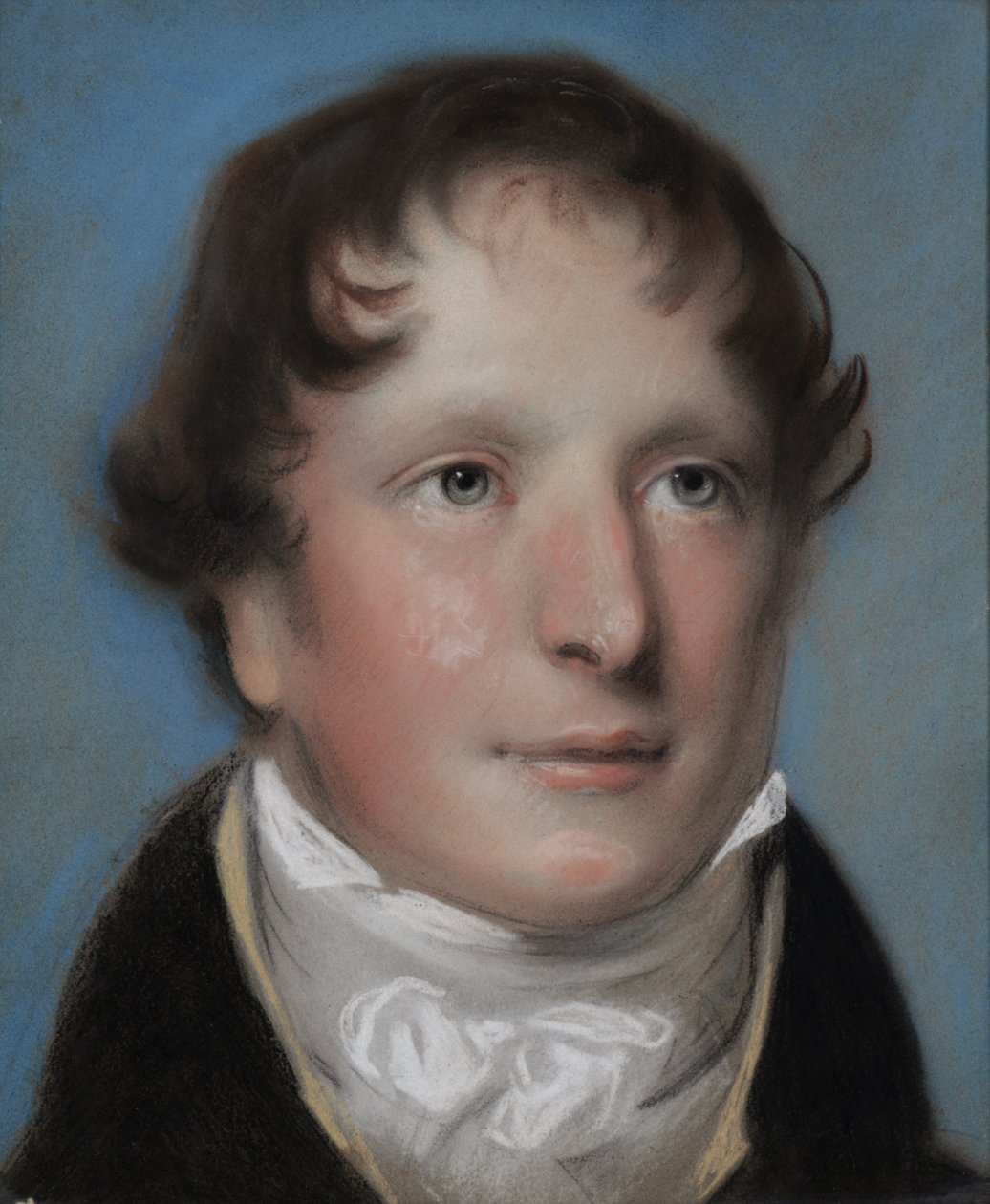 Edward Pretty, erster Kurator des Maidstone Museums von Eliza Anne Drummond