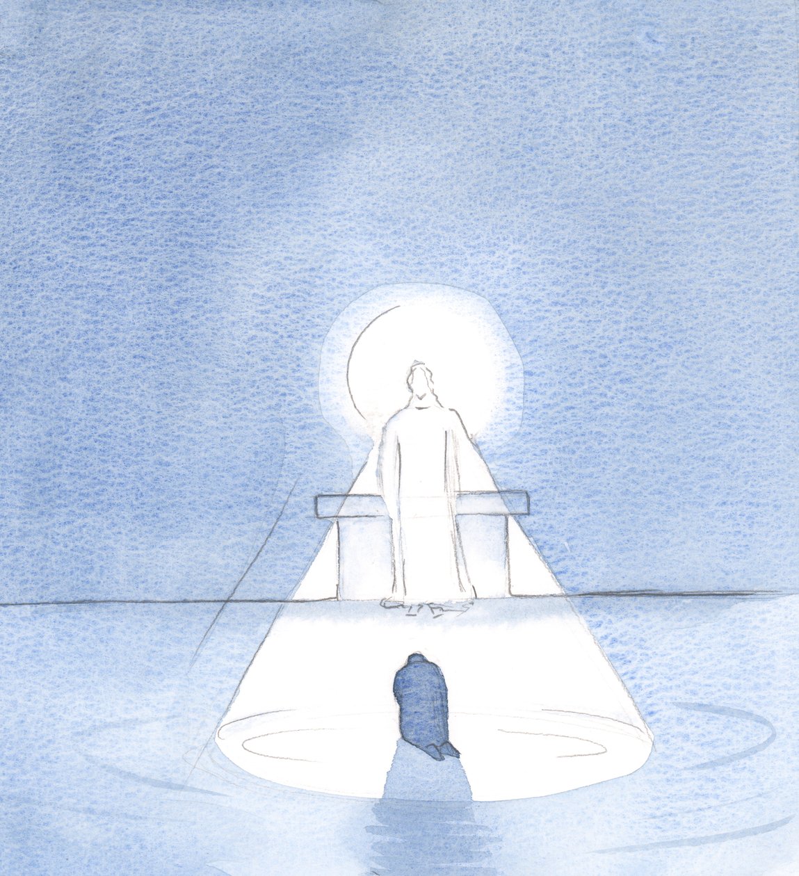 Alle guten Dinge kommen durch Christus zu uns. Christus ist unser wahres Licht. In ihm ist alle Weisheit und Erkenntnis von Elizabeth Wang