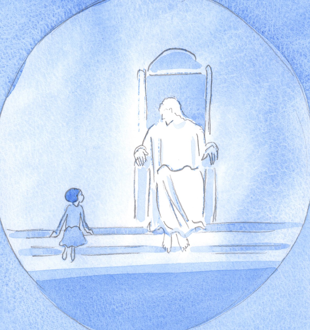 Christus bat mich, wie ein unwissendes Kind zu sprechen, aber eines, das ihm durch Glauben, Reue und Freundschaft nahe ist von Elizabeth Wang
