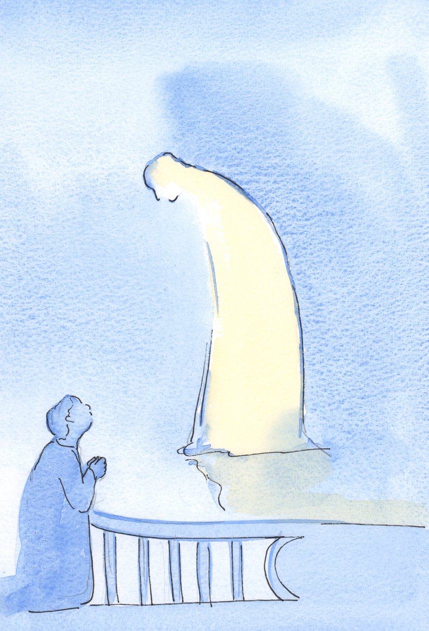 Christus ist zärtlich und freundlich, wenn wir uns Ihm zuwenden von Elizabeth Wang