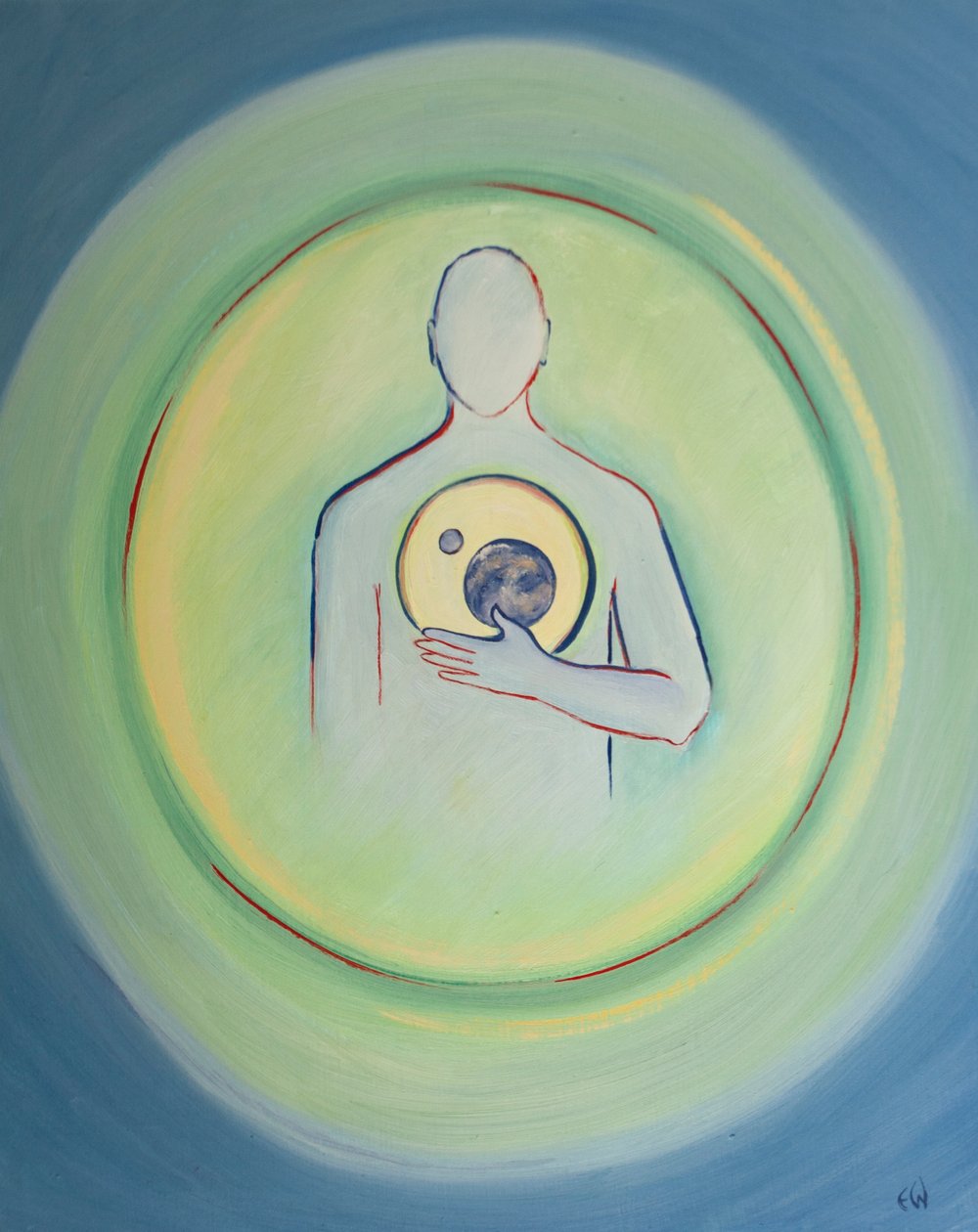 Aus dem Herzen Gottes ist alles entstanden, was existiert von Elizabeth Wang