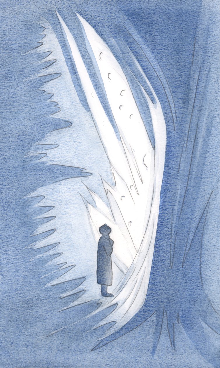 Ich sah, dass wir nicht nur die heiligen Engel verehren müssen, sondern alle hellen Seelen, die sie bewachen, 2000 von Elizabeth Wang