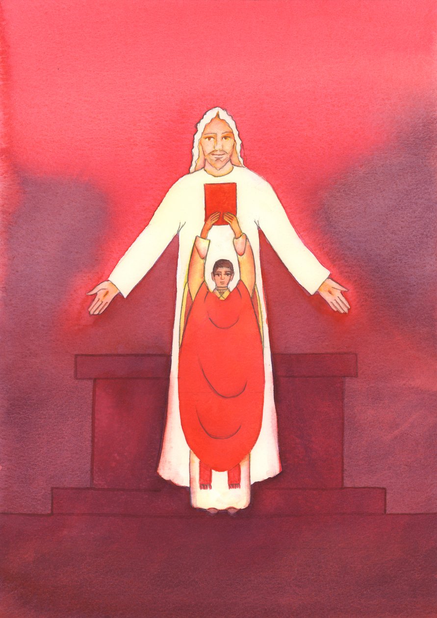 Jesus selbst spricht zu uns durch die Heiligen Schriften, besonders wenn das Evangelium in der Messe verkündet wird von Elizabeth Wang