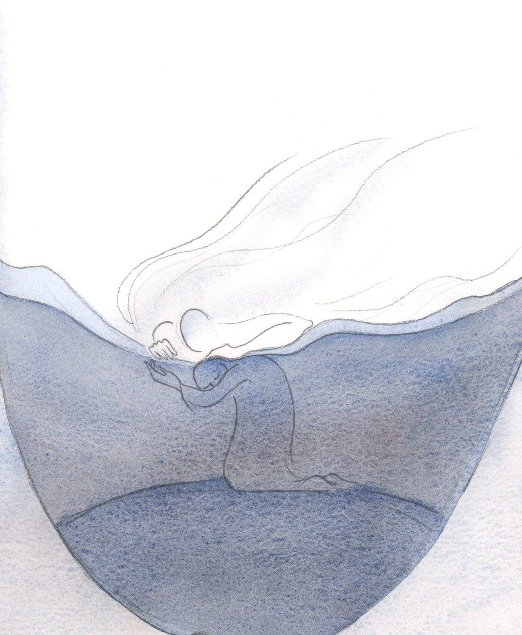 Unsere kleinsten Gebete werden von Gott, der wie ein Vater ist, der sein geliebtes Kind streichelt, willkommen geheißen, gehört und belohnt von Elizabeth Wang