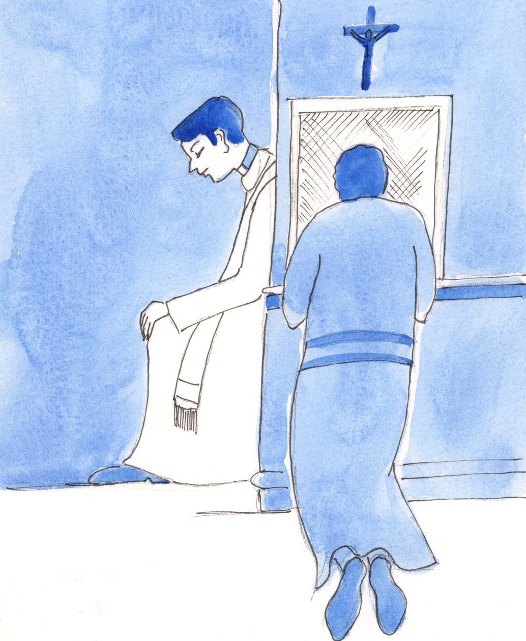 Priester sollten wie Christus sein, der die Menschen einlud, ihre Sünden zu bereuen von Elizabeth Wang