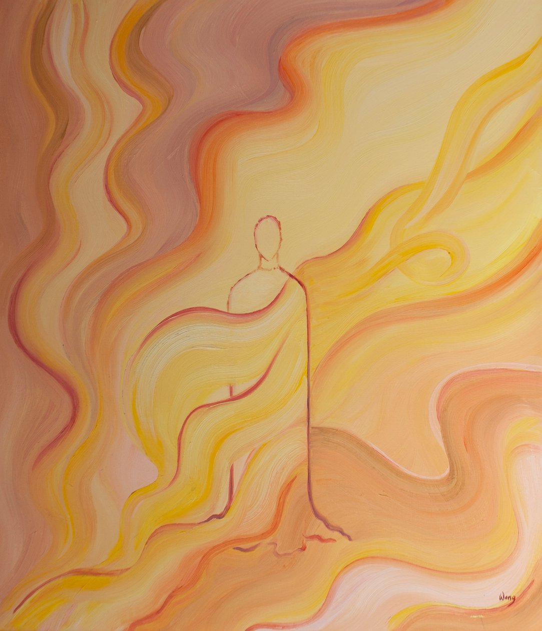 Das reinigende Feuer der Liebe Gottes berührt uns durch die Menschlichkeit Christi, unseres Erlösers. von Elizabeth Wang