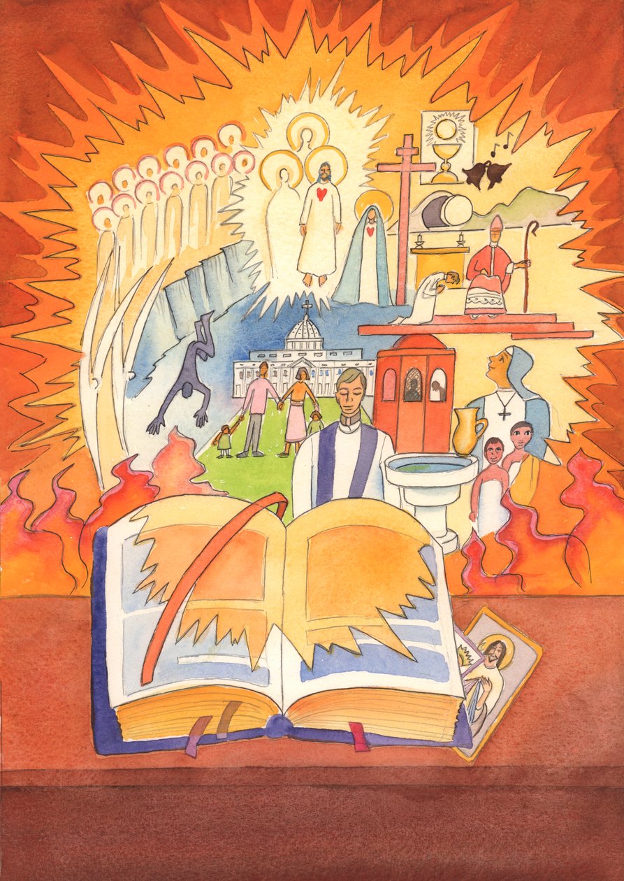Der gesamte katholische Glaube ist im Messbuch enthalten und wird in der Liturgie gefeiert von Elizabeth Wang