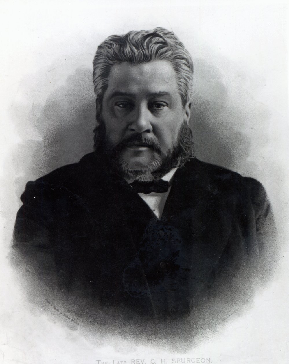 Reverend Charles Haddon Spurgeon, nach einem Foto von Elliot und Fry von Elliott und Fry Studio