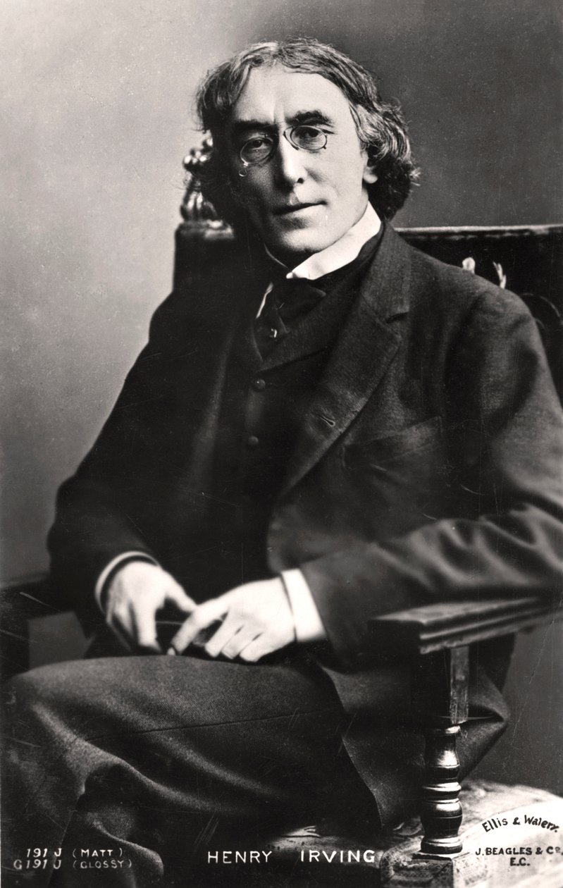 Harry Brodribb Irving 1870-1919, englischer Schauspieler, 1905 von Ellis and Walery