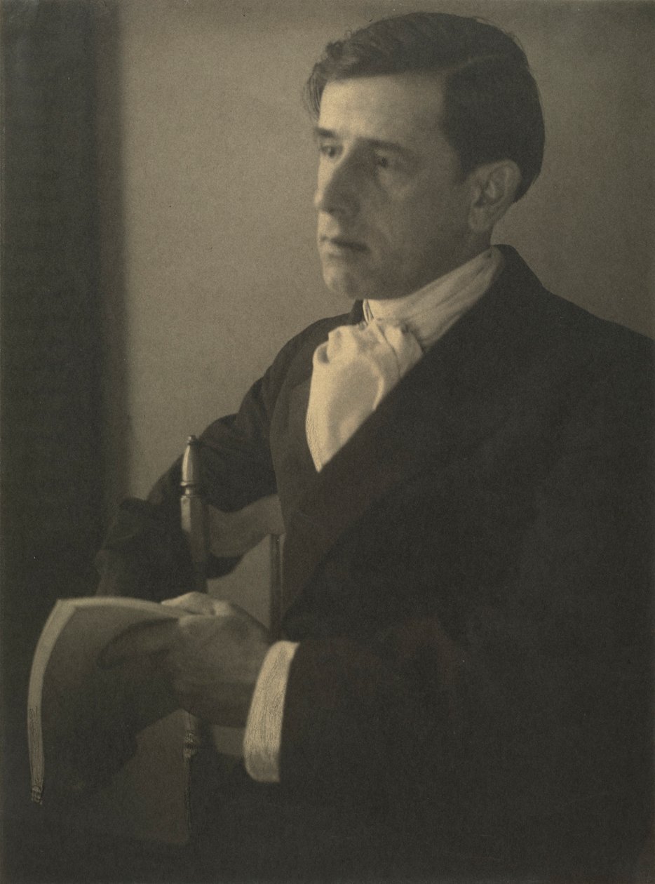 Porträt von Clarence H. White, ca. 1898 von Ema Spencer