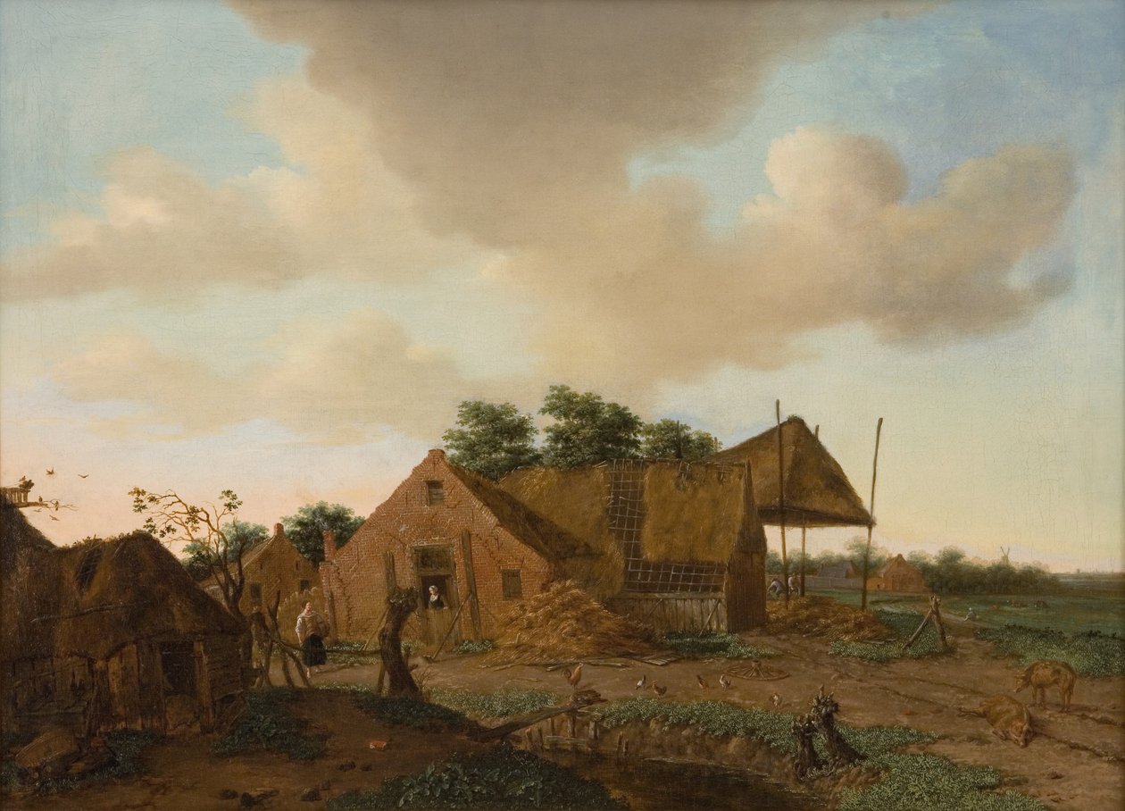 Niederländischer Bauernhof von Emanuel Murant