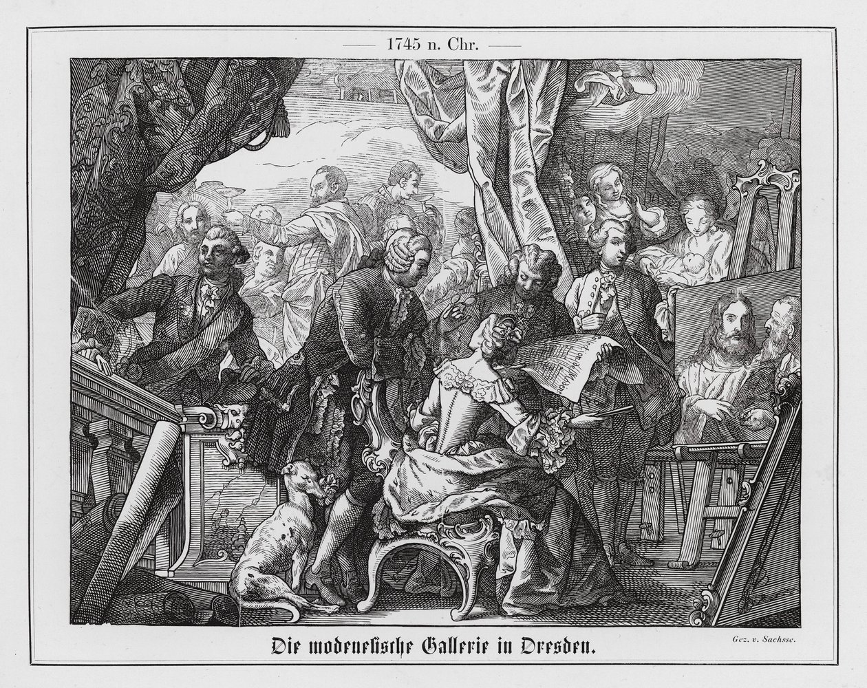 Die modische Galerie von Dresden von Emil Eugen Sachsse