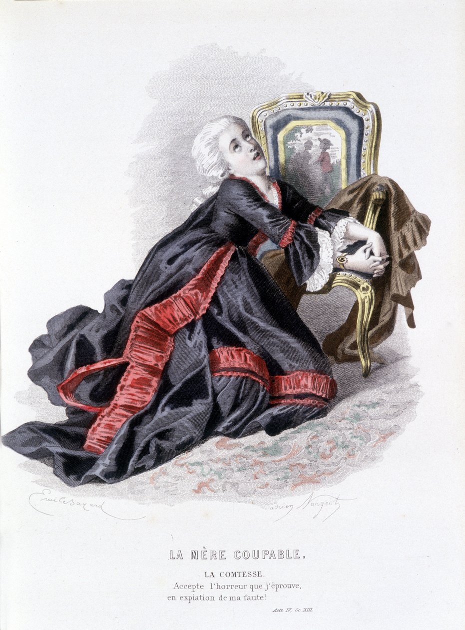 Gesamtwerk von Beaumarchais (1732-1799) von Edouard Fournier, Ed. Laplace, Sanchez et Cie, Paris 1876 von Emile Antoine Bayard